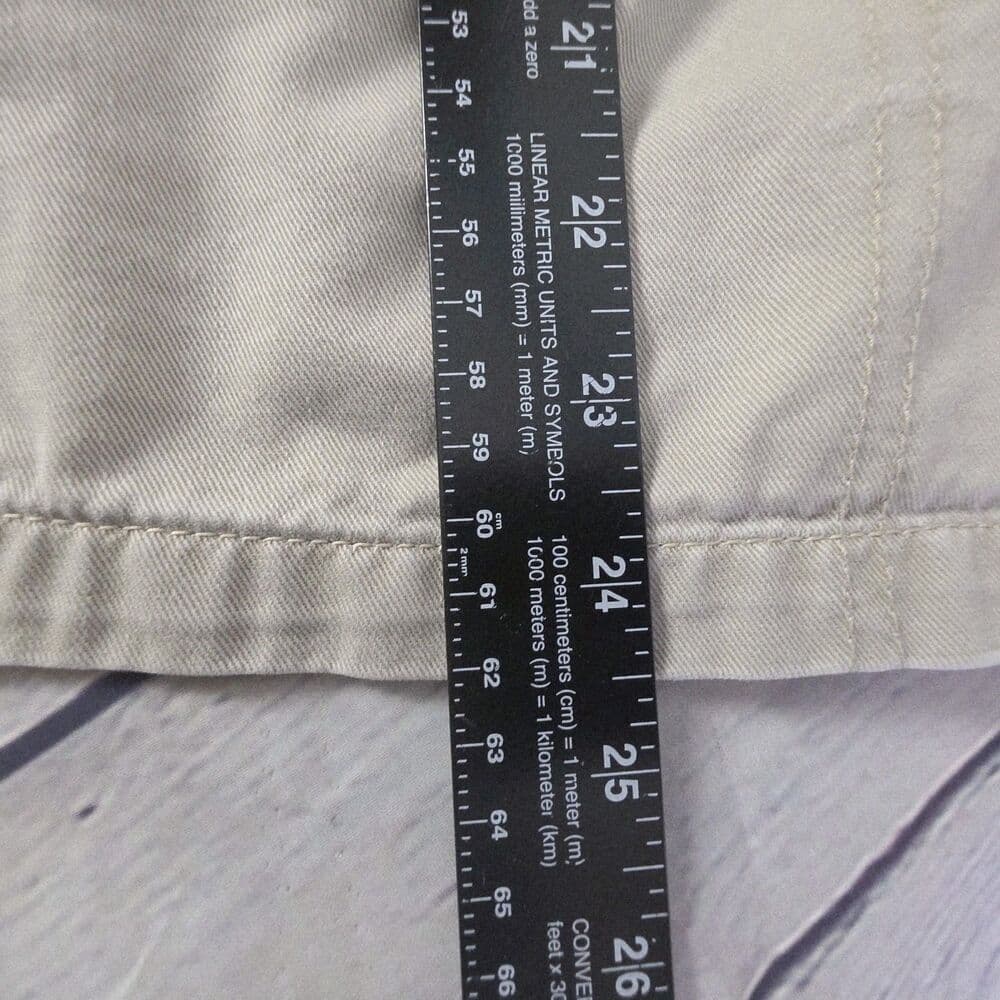 Y2K The Source Jean Men's 36 Khaki Skater Baggy Shorts - Thumbnail 12