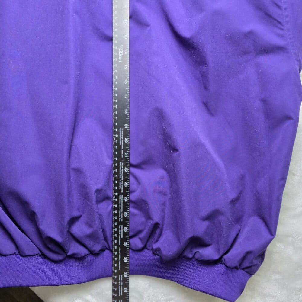 Vantage‎ Quachita Baptist Univ Men's XL Purple Golf Pullover - Thumbnail 7