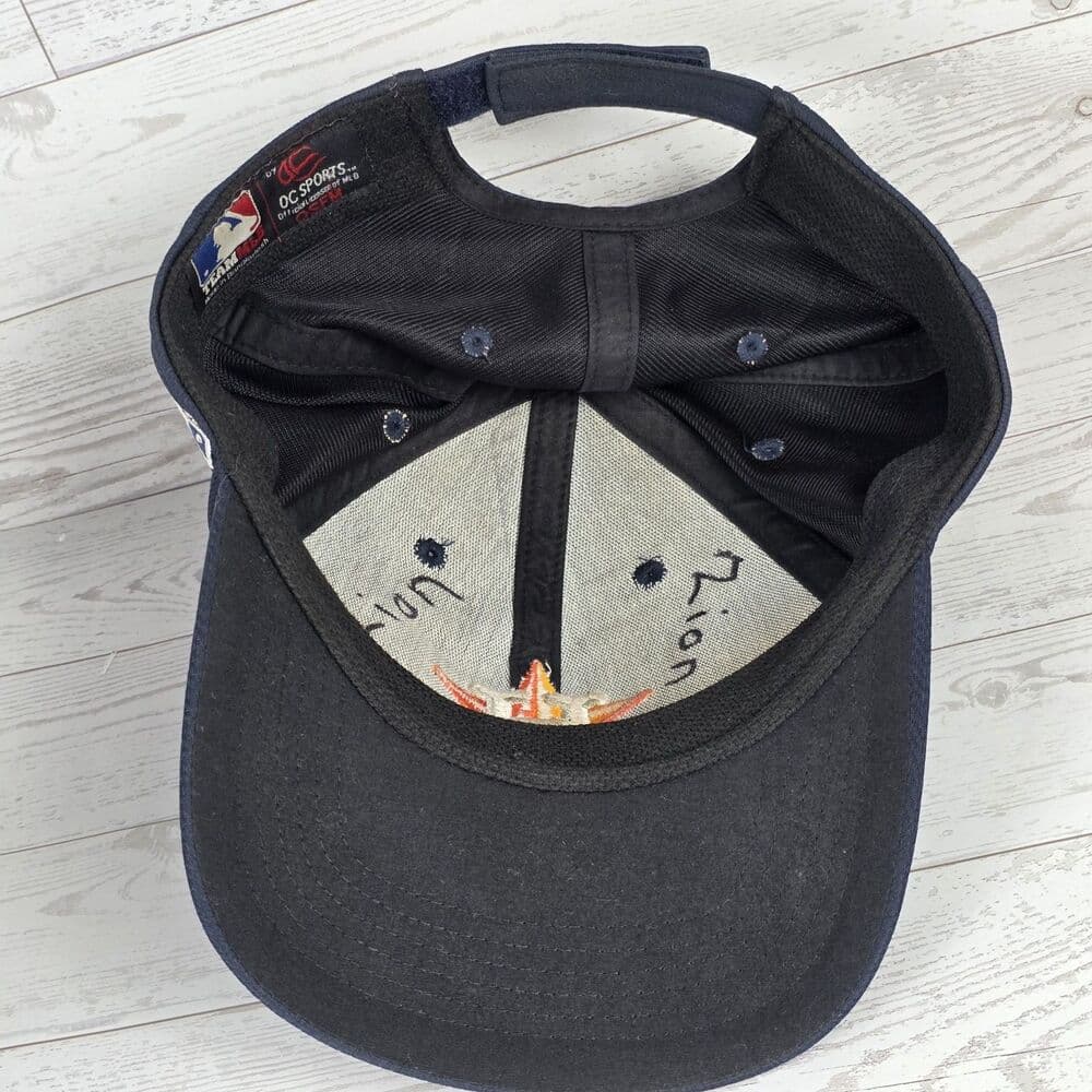 Oc Sports‎ Houston Astros Men's Blue Adjustable Cap - Thumbnail 5