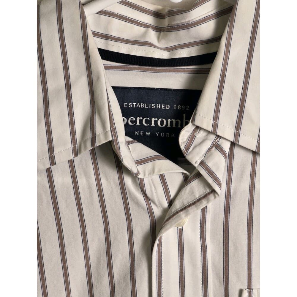 Abercrombie‎ & Fitch Men's XL And Small Button Down Shirt Lot - Thumbnail 2