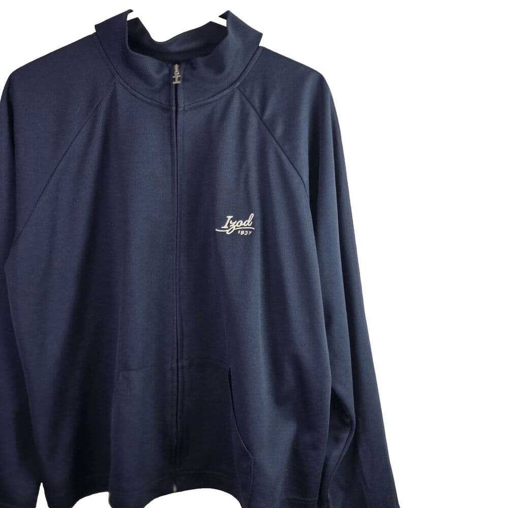 Izod Movement Women's 2x Blue Full zip Long‎ Sleeve Jacket - Thumbnail 2