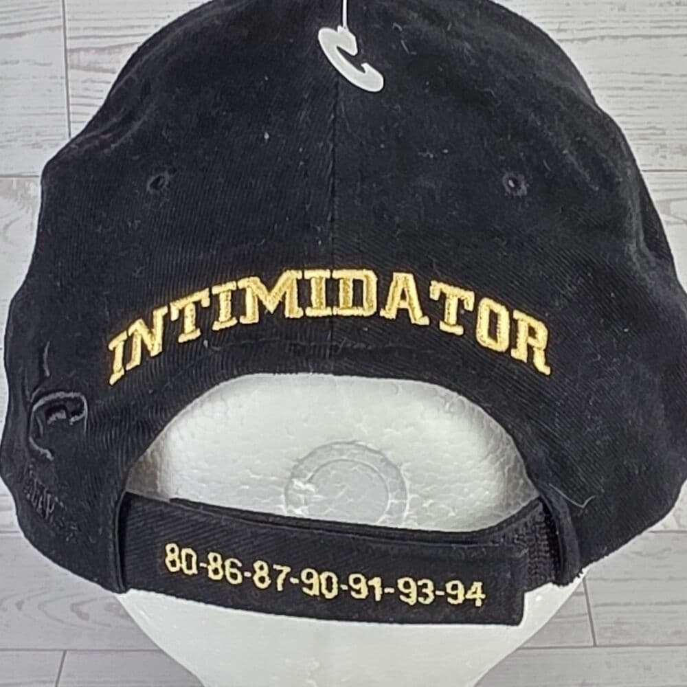 Chase Authentic Dale Earnhardt #3 7-Time‎ Blacl Nascar Champion Cap - Thumbnail 4