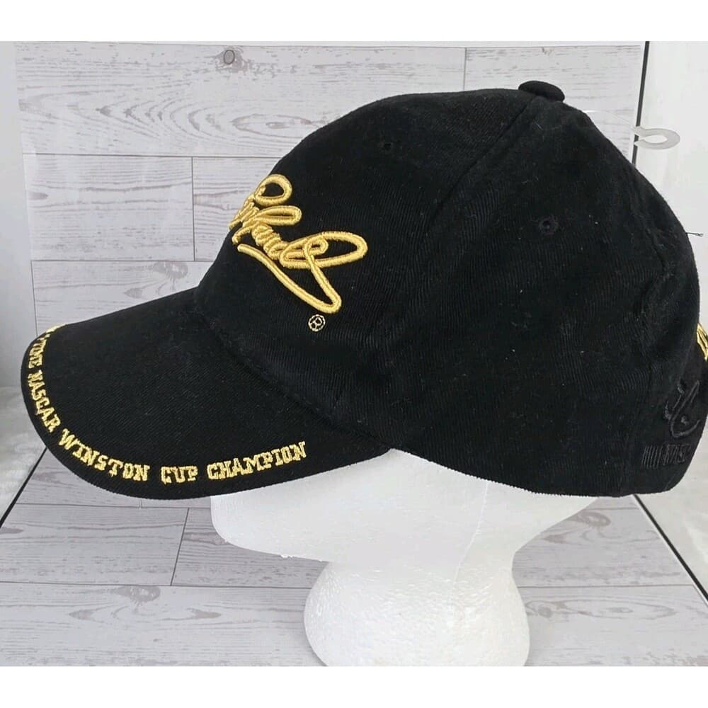 Chase Authentic Dale Earnhardt #3 7-Time‎ Blacl Nascar Champion Cap - Thumbnail 2