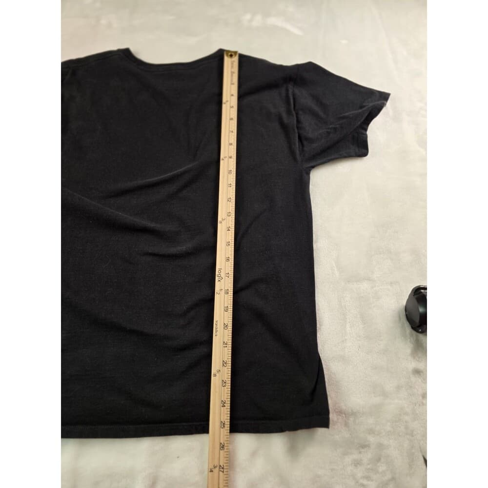 Champion Boys‎ Medium Black Logo Graphic Short Sleeve Shirt - Thumbnail 4