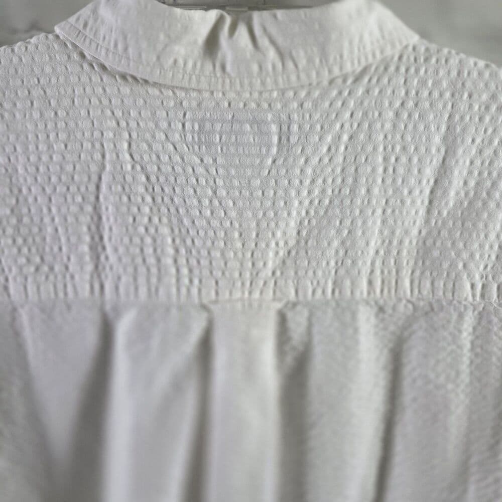 Sun River Clothing Co Men's XL White Short Sleeve Beach Shirt - Thumbnail 8