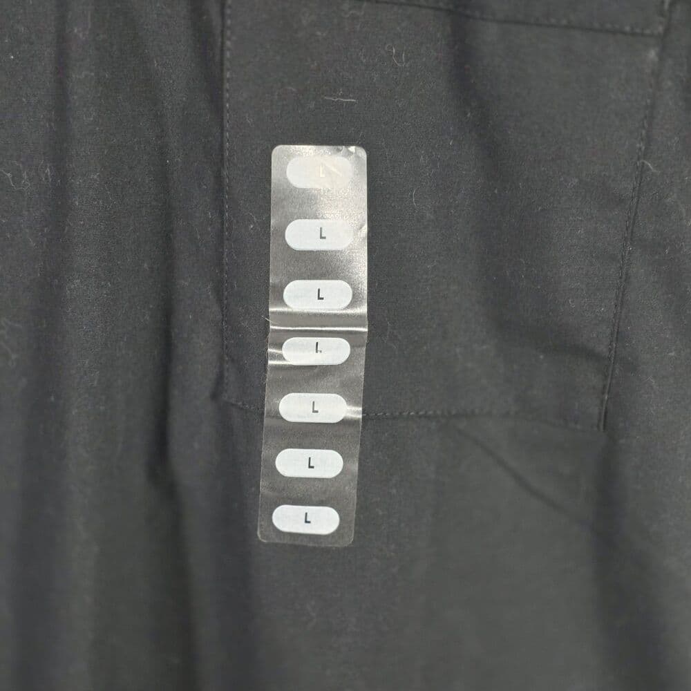 Cherokee Men's Large Gray Workwear V Neck Scrub Top - Thumbnail 3