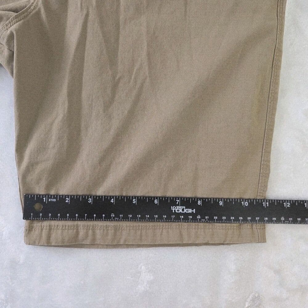 Weatherproof Men's 38 Khaki Flat Front Chino Shorts - Thumbnail 8