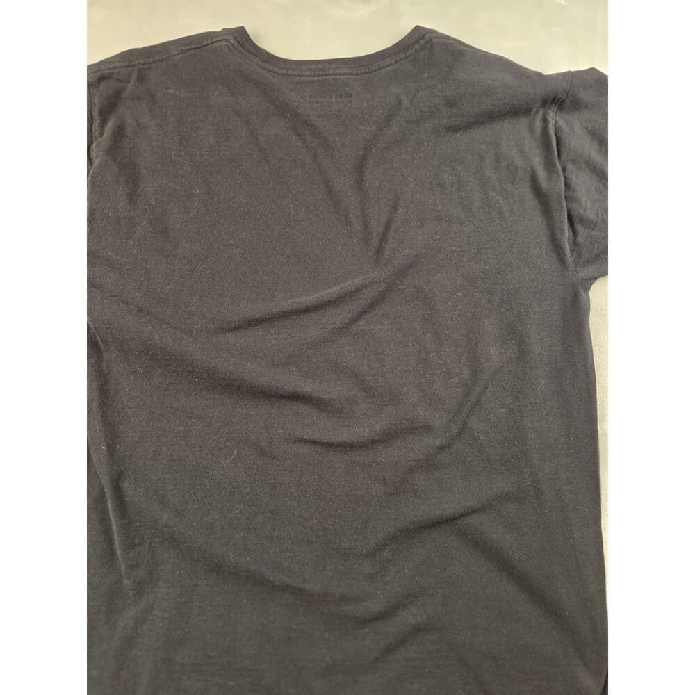 Champion Boys‎ Medium Black Logo Graphic Short Sleeve Shirt - Thumbnail 3