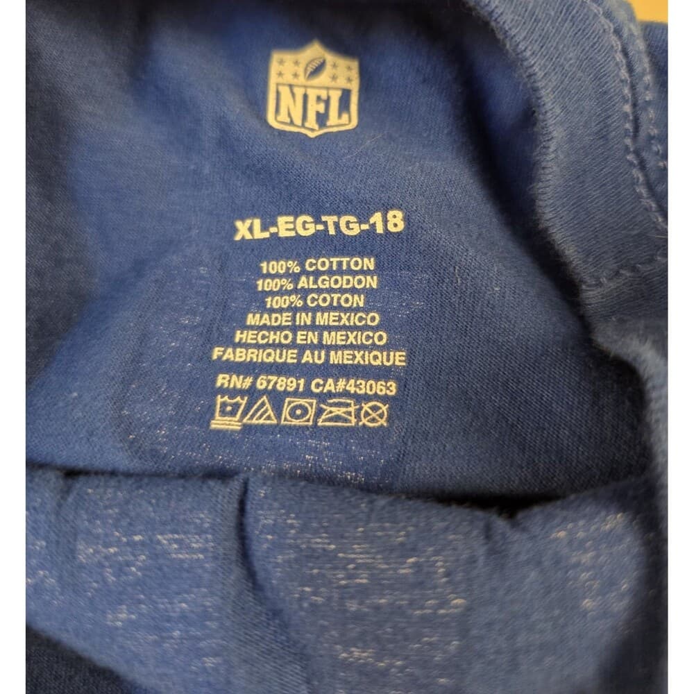 Reebok New York Giants Eli Manning Jersey Youth‎ XL (18) - Thumbnail 2