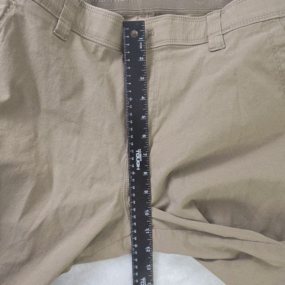 Weatherproof Men's 38 Khaki Flat Front Chino Shorts - Thumbnail 14
