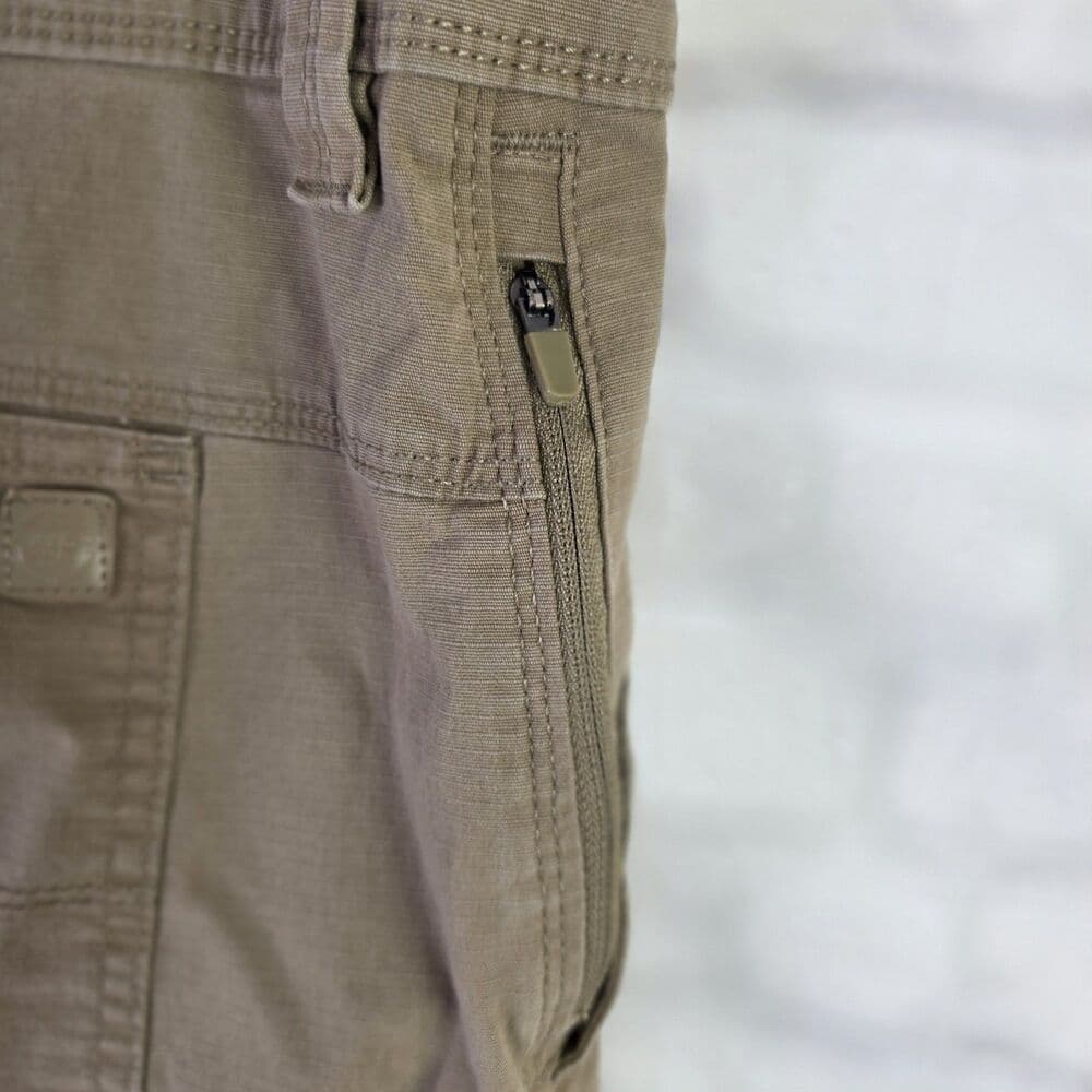 Weatherproof Men's 38 Khaki Flat Front Chino Shorts - Thumbnail 12