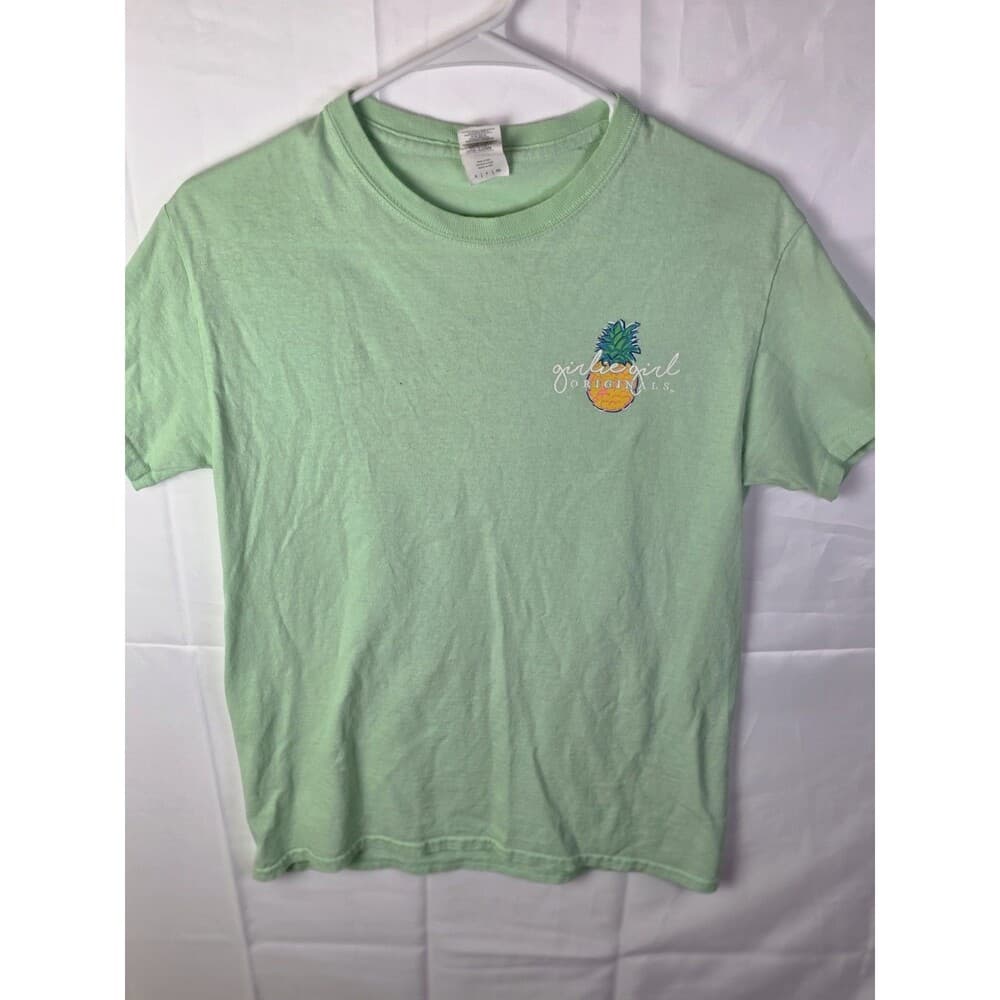 Girlie Girl Women's‎ Small Green Short Sleeve T-Shirt - Thumbnail 8