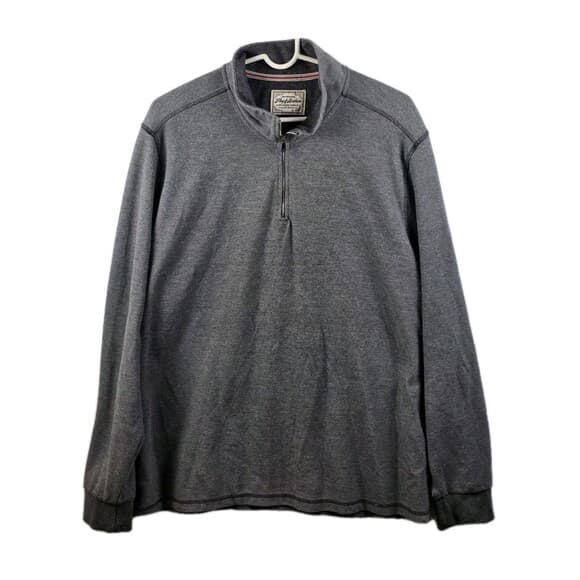 Flag & Anthem Mens XXL Dark Grey 1/4 Zip Pullover‎ - Thumbnail 7