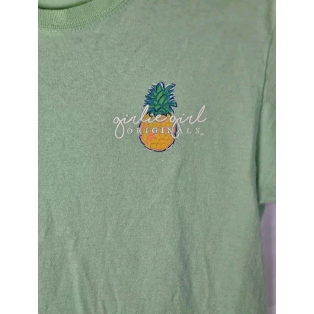Simply Southern Shirt Women's Small Green " Southern Mimi " Short Sleeve T-Shirt - Thumbnail 2