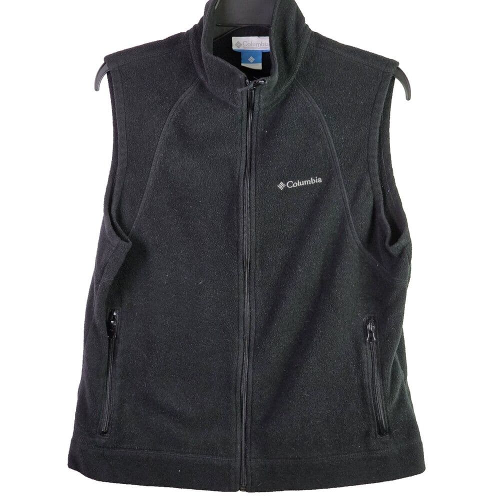 Columbia Men's Large Black Full Zip Fleece Vest - Thumbnail 9
