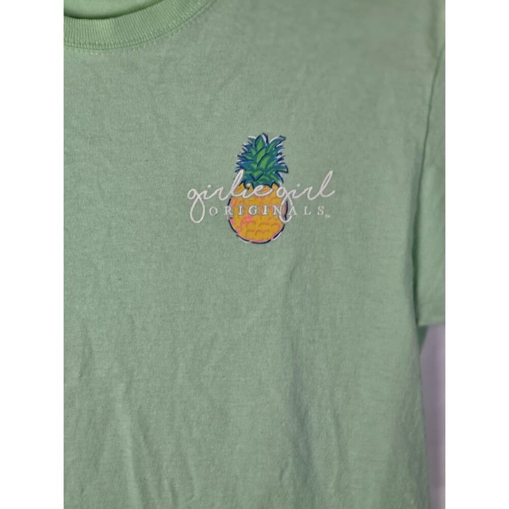 Girlie Girl Women's‎ Small Green Short Sleeve T-Shirt - Thumbnail 2