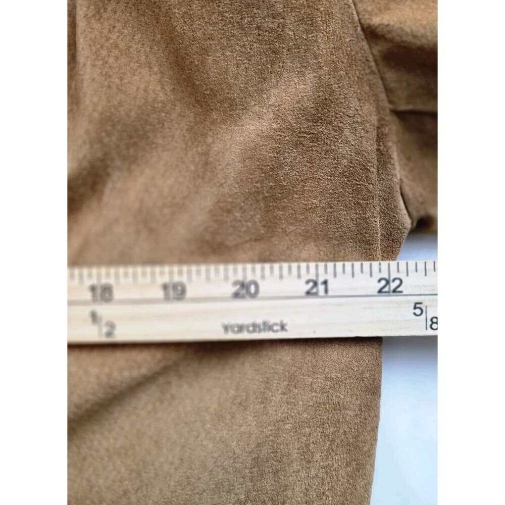 Vintage Renaissance Women's Medium Western Style Brown Leather Jacket - Thumbnail 6