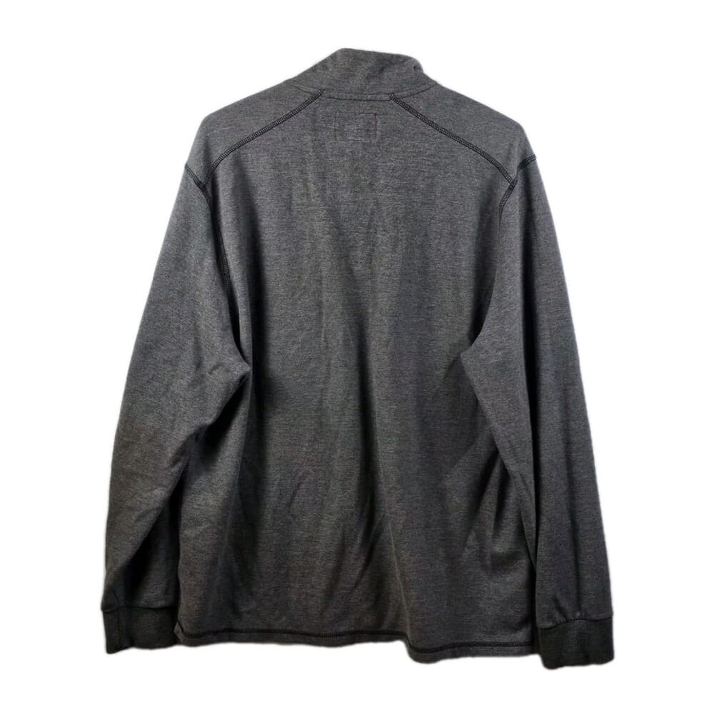 Flag & Anthem Mens XXL Dark Grey 1/4 Zip Pullover‎ - Thumbnail 4