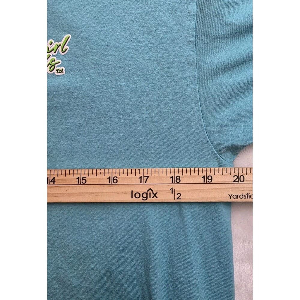 Girlie Girl Originals Large Teal Summer Shenanigans Flamingo‎ T-Shirt - Thumbnail 4