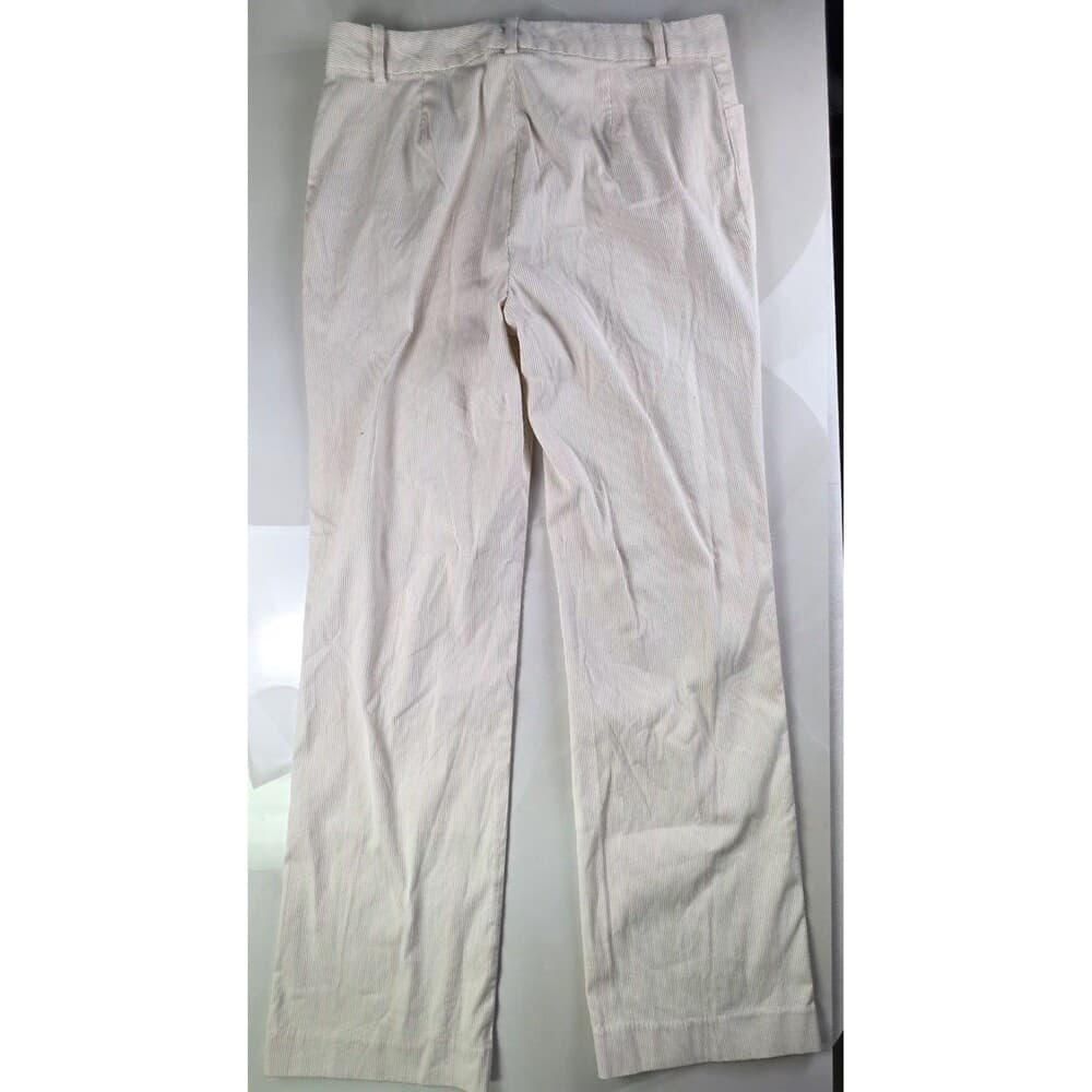 Ralph Lauren Women's 8 Ivory Cotton Dress Slacks‎ - Thumbnail 7