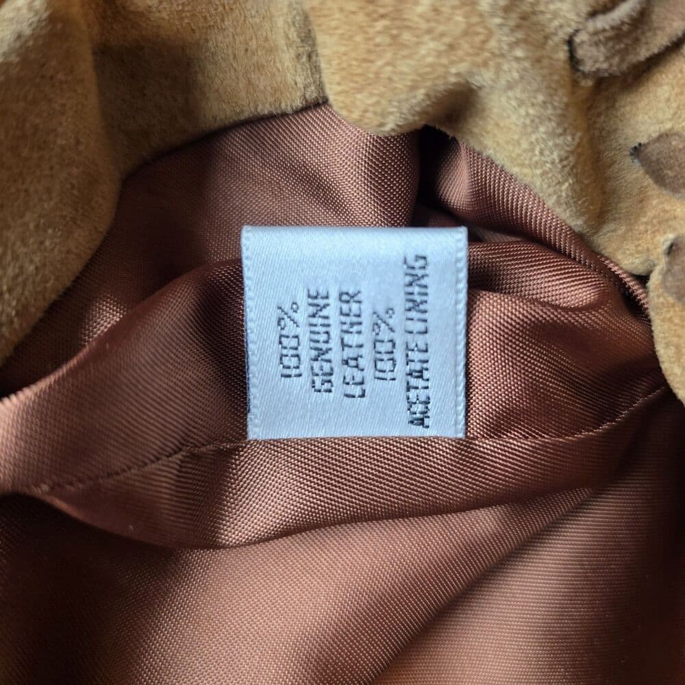Vintage Renaissance Women's Medium Western Style Brown Leather Jacket - Thumbnail 5