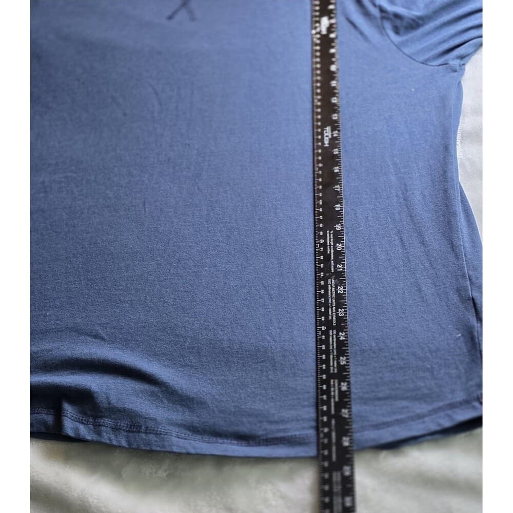 Weatherproof Men's XL Blue Mirage‎ Long Sleeved Jersey Crew Neck T-shirt - Thumbnail 5
