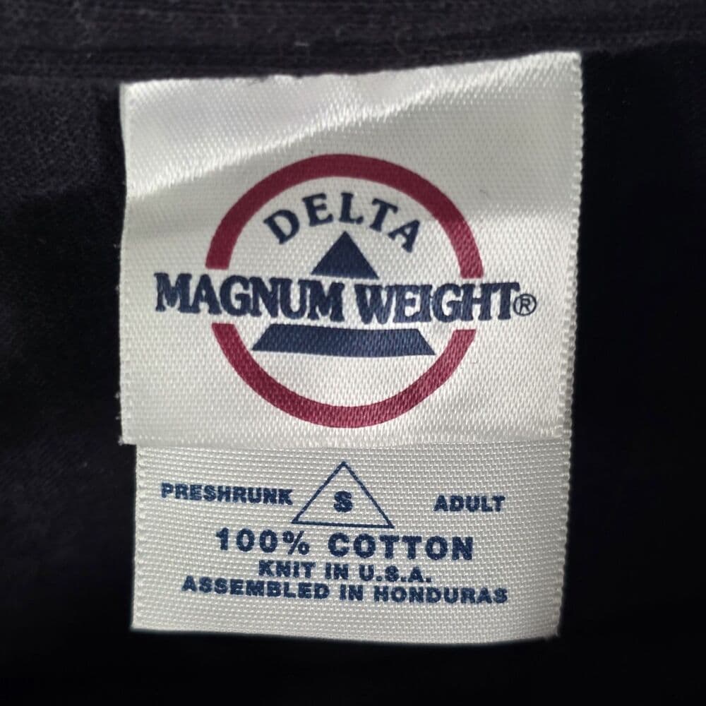 Vtg 90s Hooters Springfield MO Black Small Graphic T-Shirt - Thumbnail 2