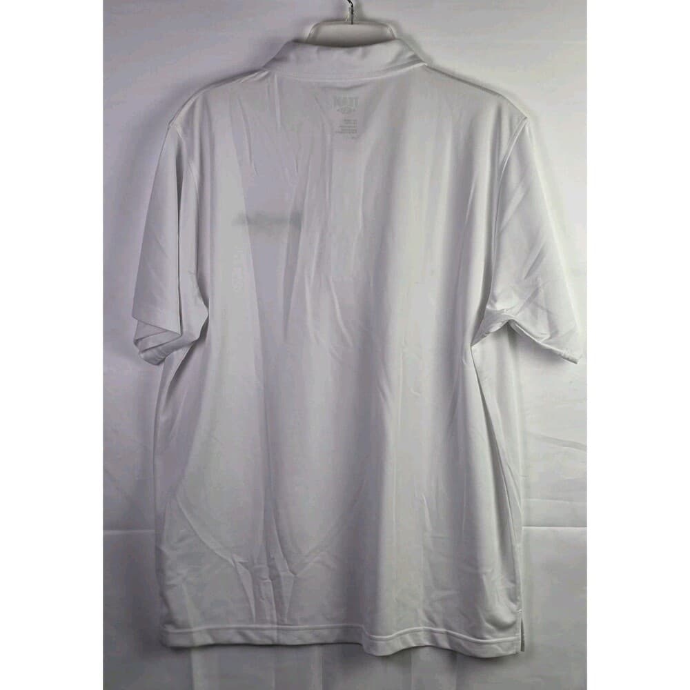 NWT Green Gables Lodge Men's Large White Short Sleeve Polo Golf Shirt - Thumbnail 6