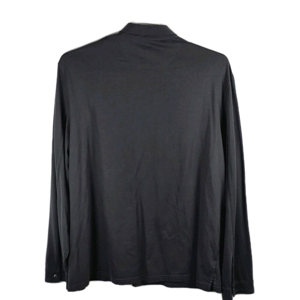 Calvin Klein Shirt Adult XL‎ Gray Long Sleeve 2 Front Pockets Mens - Thumbnail 6