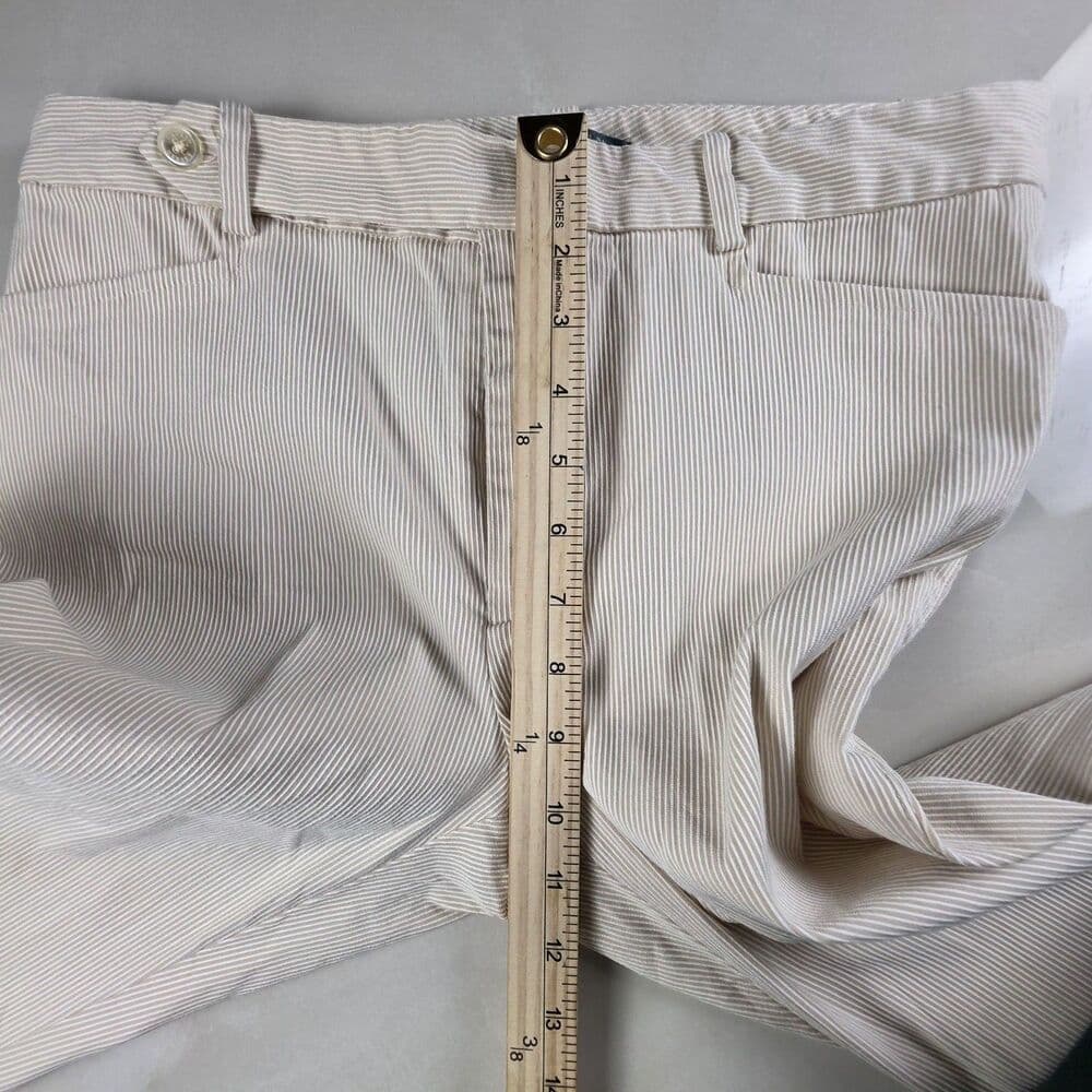 Ralph Lauren Women's 8 Ivory Cotton Dress Slacks‎ - Thumbnail 6