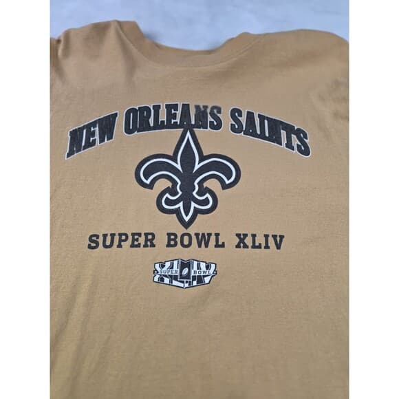 Reebok New Orleans Saints Super Bowl XLIV Men's‎ Medium Shirt - Thumbnail 6