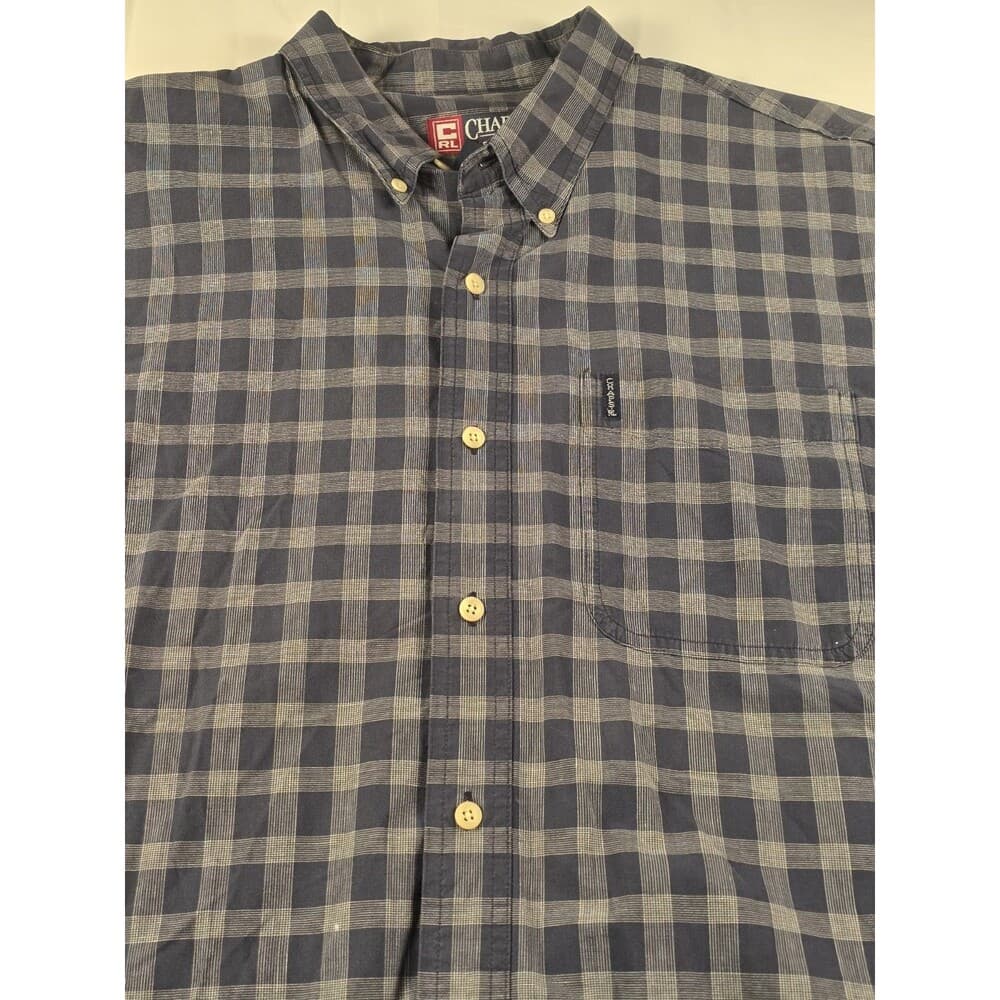 Vintage Chaps Ralph Lauren Men's Shirt XL Plaid Long‎ Sleeve Shirt - Thumbnail 3
