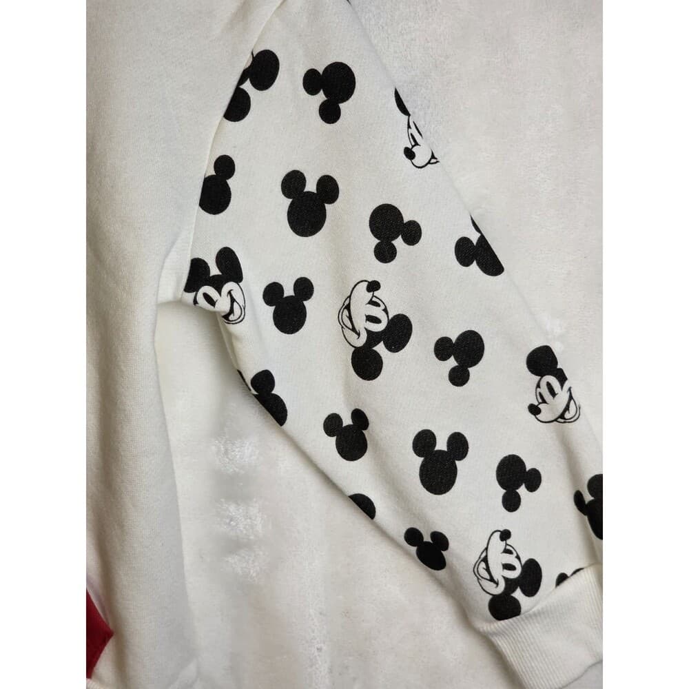 Disney‎ Mickey Mouse 5T XOXO Valentines Fleece Pullover Sweatshirt Pocket - Thumbnail 2