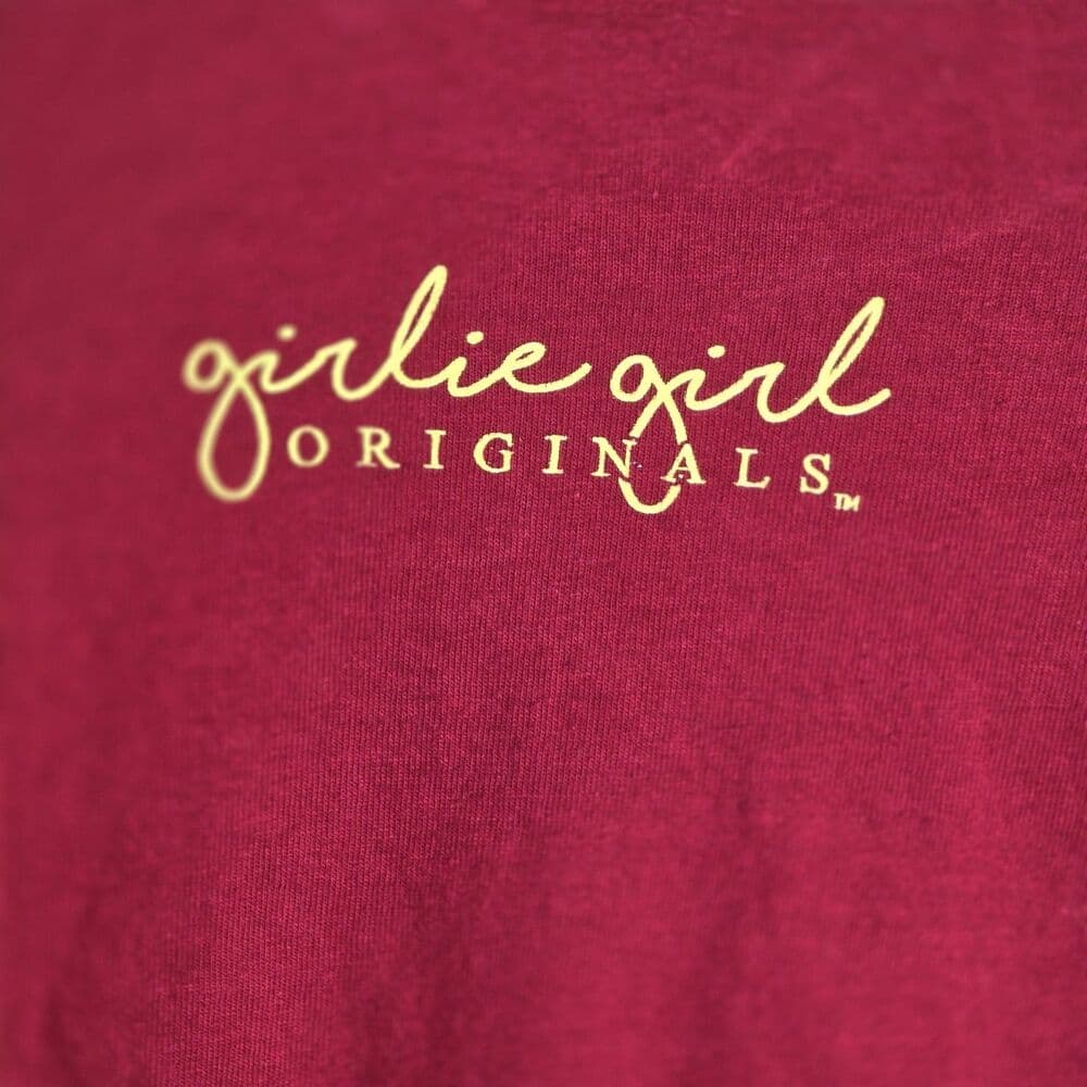 Girlie Girl's Medium Cardinal‎ Red " Waymaker" Long Sleeve T-shirt - Thumbnail 5