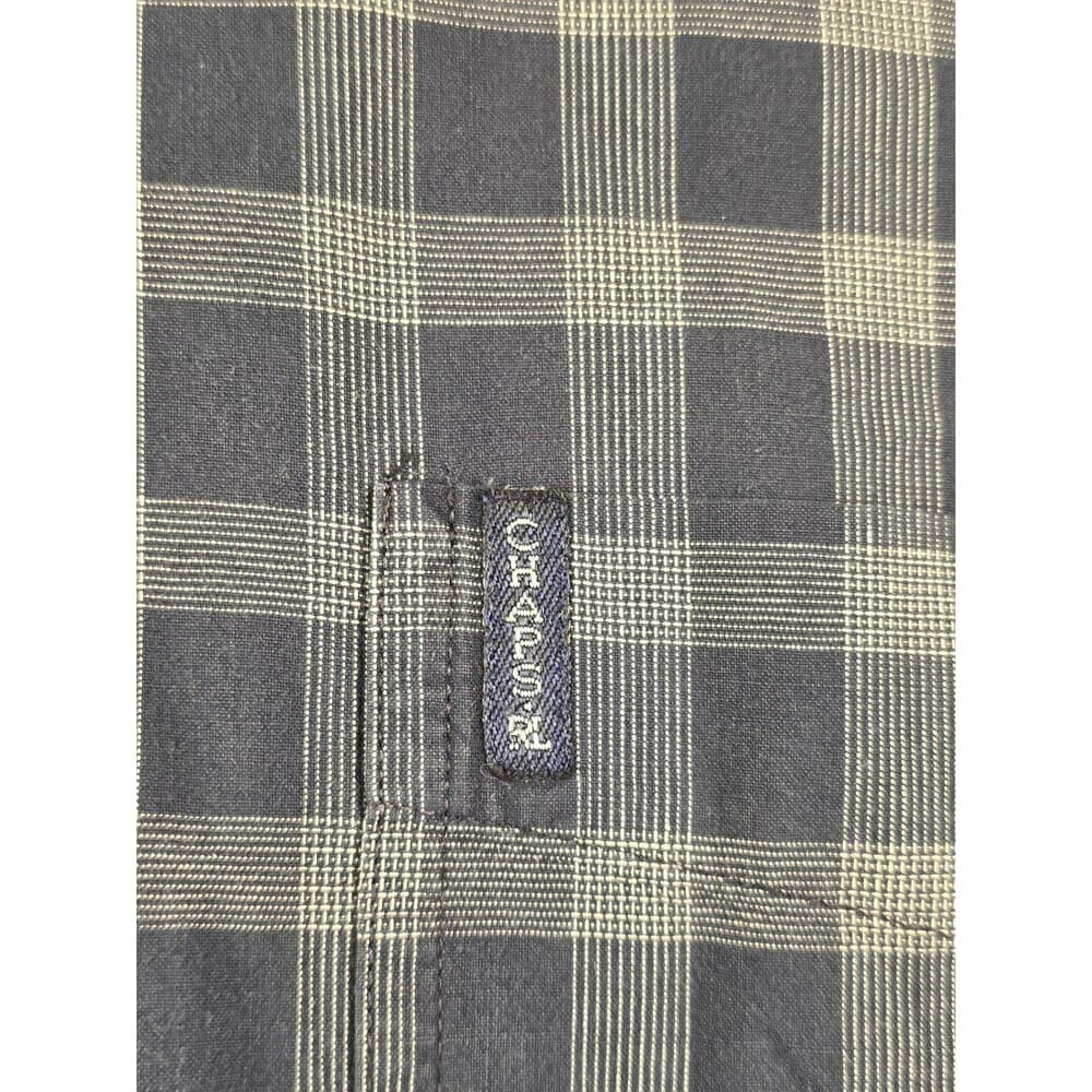 Vintage Chaps Ralph Lauren Men's Shirt XL Plaid Long‎ Sleeve Shirt - Thumbnail 4