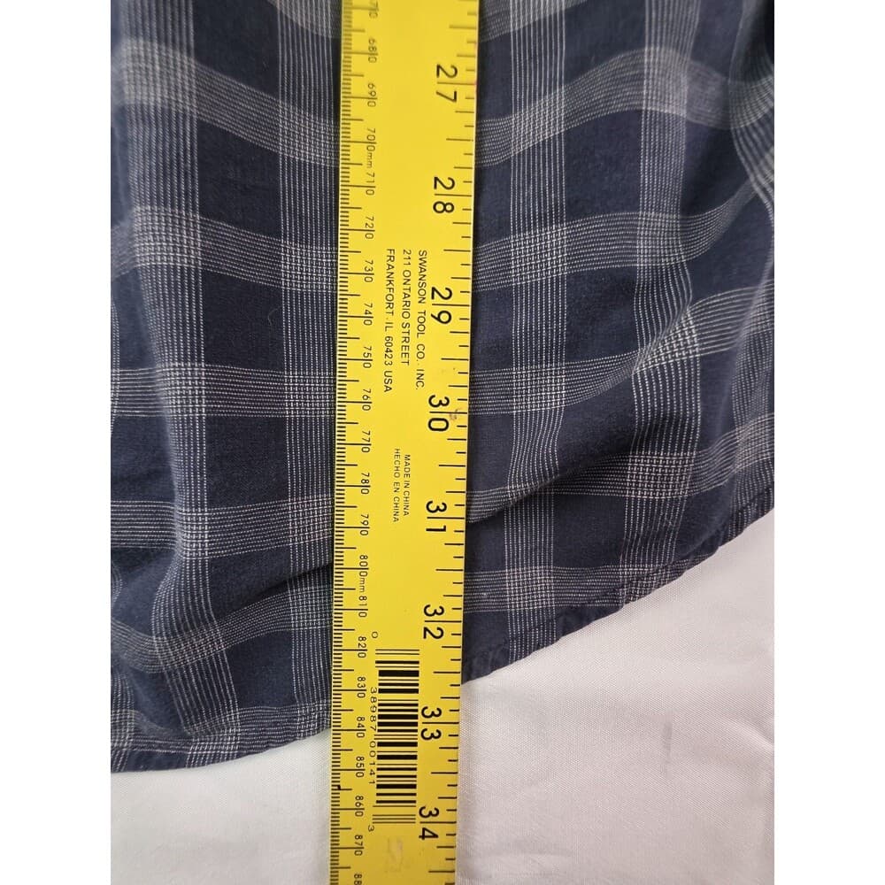 Vintage Chaps Ralph Lauren Men's Shirt XL Plaid Long‎ Sleeve Shirt - Thumbnail 9