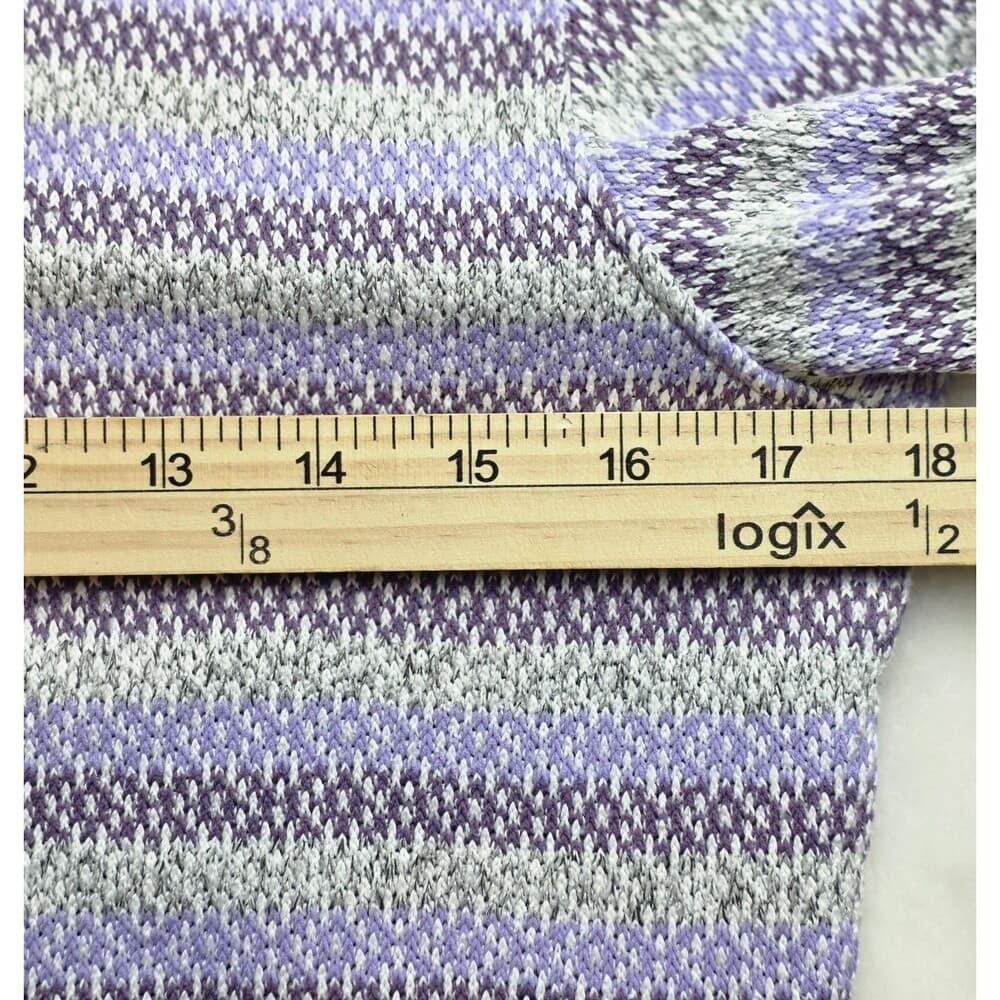 Stillwater Supply Co‎ Sweatshirt Womens Small Purple/ White Hoodie - Thumbnail 3