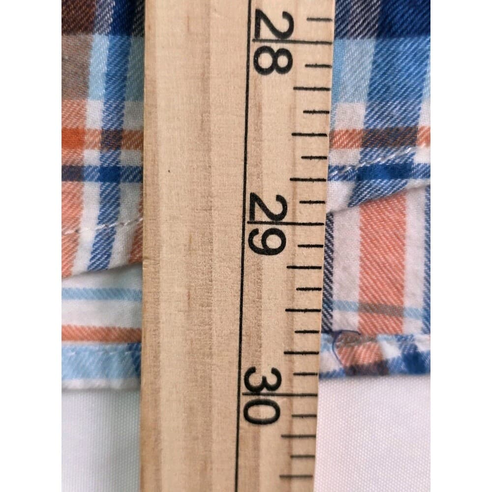 Red Camel Men's XL Plaid Western Pearl Snap Long Sleeve Button‎ Up Shirt - Thumbnail 9