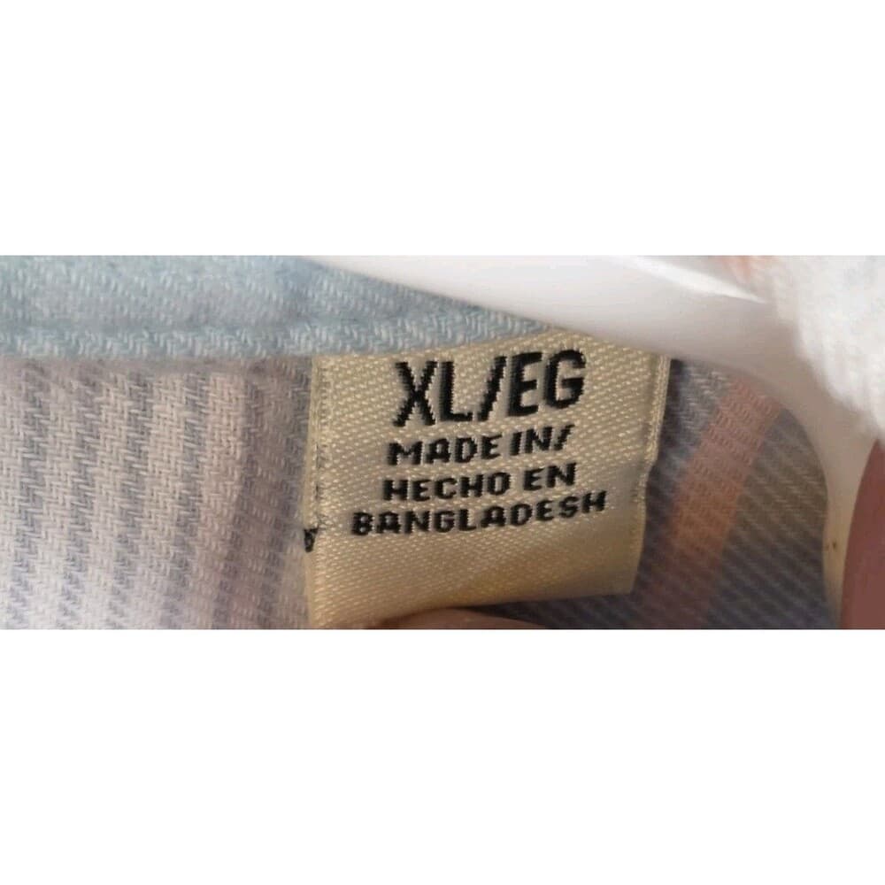 Vintage Weatherproof Country‎ Twill Multicolored XL Short Sleeve Button Up Shirt - Thumbnail 3