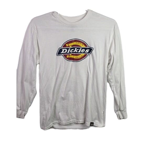 Dickie's Men's Small‎ White Relaxed Fit Outdoors Long Sleeve Shirt - Thumbnail 9