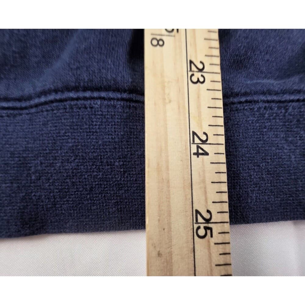 Vintage Jordan Michigan Wolverines Medium Blue Hoodie‎ Hoodie - Thumbnail 7