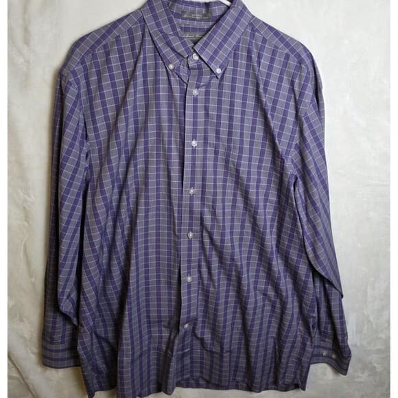 Daniel Cremieux Men's XL Long Sleeve Lavender‎ Shirt - Thumbnail 8