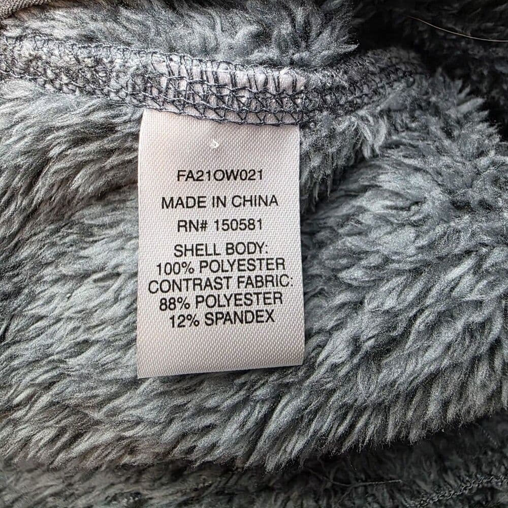 Flag & Anthem Vest Mens Large Gray‎ & Black Outerwear Full Zip Vest - Thumbnail 3