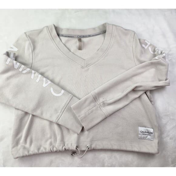Calvin‎ Klein Performance Cropped Tee - Large - Thumbnail 9