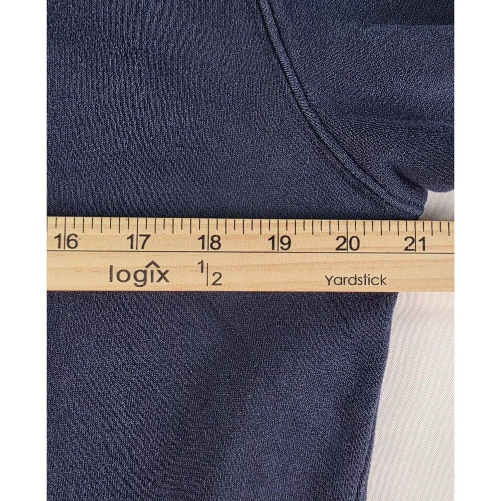 Vintage Jordan Michigan Wolverines Medium Blue Hoodie‎ Hoodie - Thumbnail 3