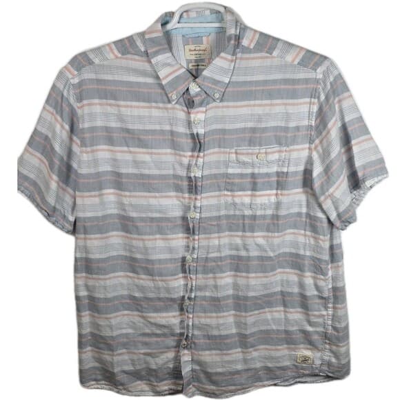 Vintage Weatherproof Country‎ Twill Multicolored XL Short Sleeve Button Up Shirt - Thumbnail 8