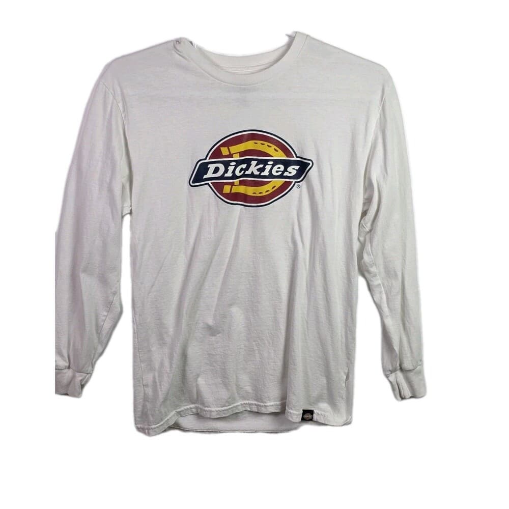 Dickie's Men's Small‎ White Relaxed Fit Outdoors Long Sleeve Shirt - Thumbnail 8