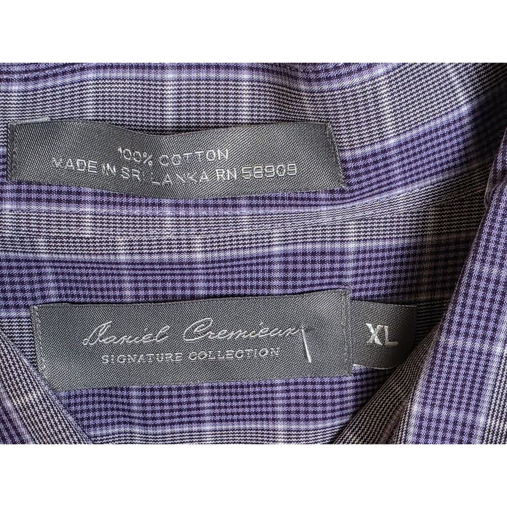 Daniel Cremieux Men's XL Long Sleeve Lavender‎ Shirt - Thumbnail 2