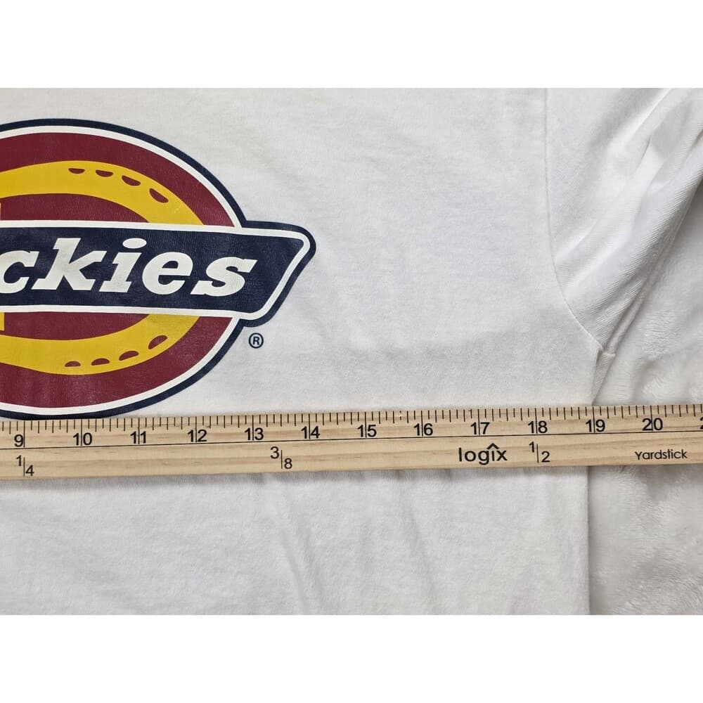 Dickie's Men's Small‎ White Relaxed Fit Outdoors Long Sleeve Shirt - Thumbnail 3