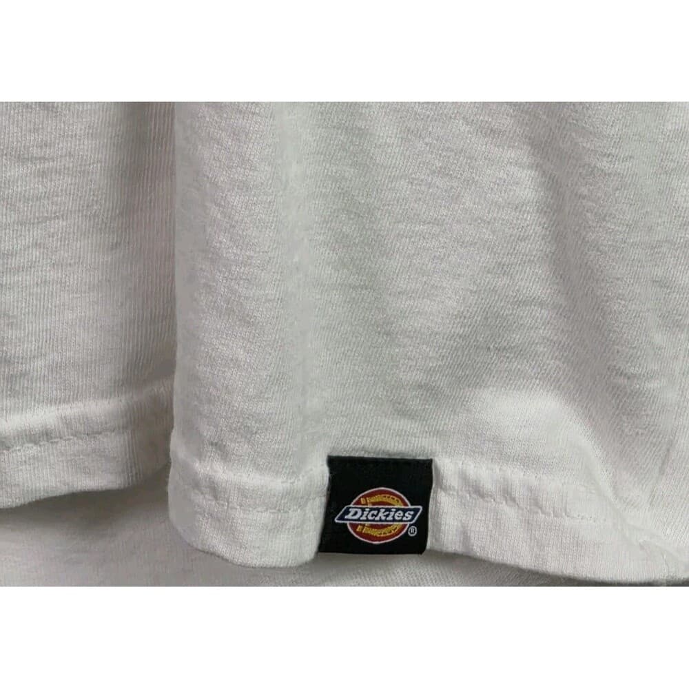 Dickie's Men's Small‎ White Relaxed Fit Outdoors Long Sleeve Shirt - Thumbnail 4